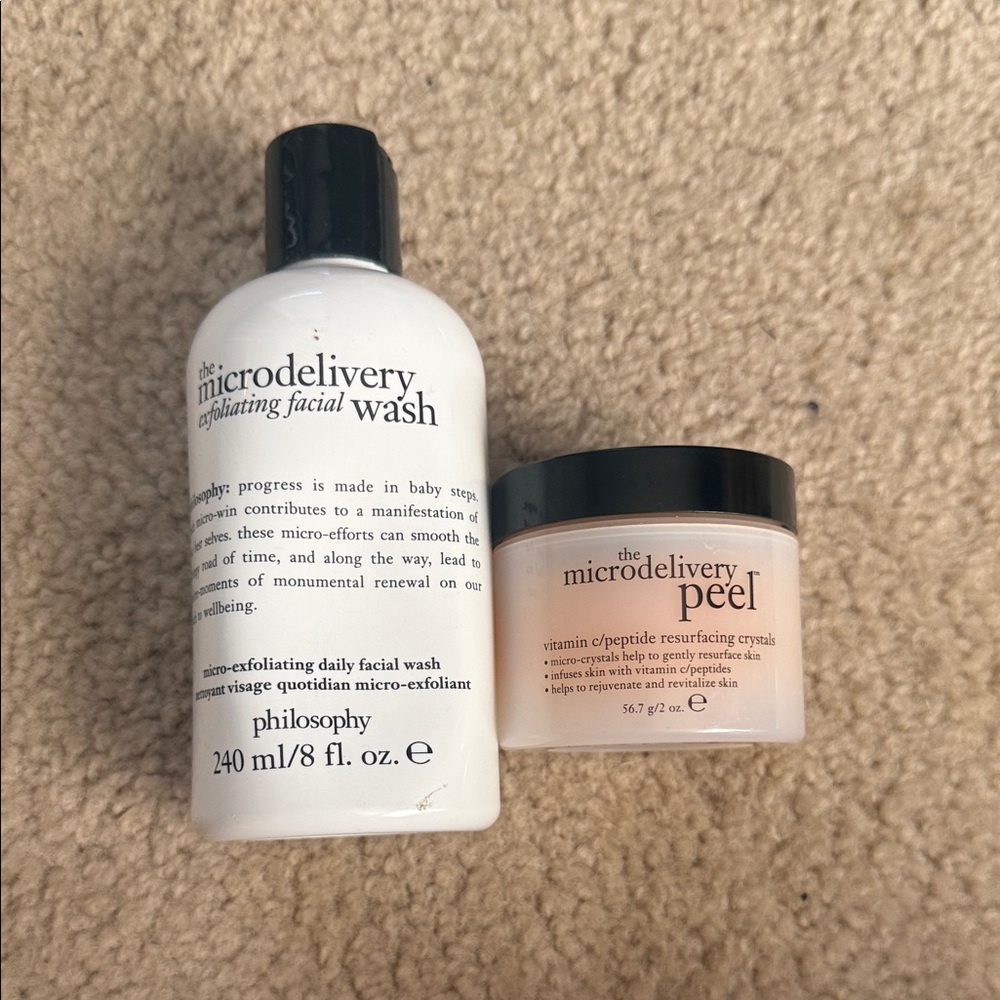Philosophy Microdelivery Facial Wash and Peel Duo